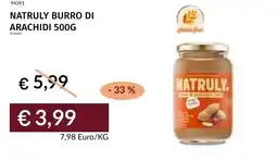 Prezzemolo e Vitale Natruly burro di arachidi offerta