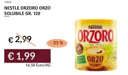 Prezzemolo e Vitale Nestle orzoro orzo solubile offerta