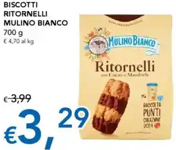 Migross Supermercati e Market Biscotti ritornelli MULINO BIANCO offerta
