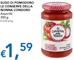 Migross Supermercati e Market Sugo di pomodoro LE CONSERVE DELLA NONNA CONDORO offerta