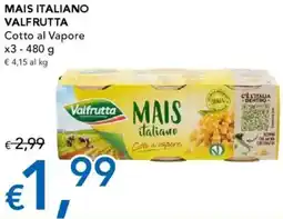 Migross Supermercati e Market Mais italiano VALFRUTTA offerta