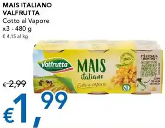 Migross Supermercati e Market Mais italiano VALFRUTTA offerta