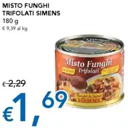 Migross Supermercati e Market Misto funghi trifolati SIMENS offerta