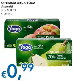 Migross Supermercati e Market Optimum brick YOGA offerta