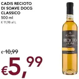 Migross Supermercati e Market Cadis recioto di soave docg classico offerta