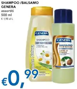 Migross Supermercati e Market Shampoo /balsamo GENERA offerta