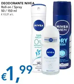 Migross Supermercati e Market Deodorante NIVEA offerta