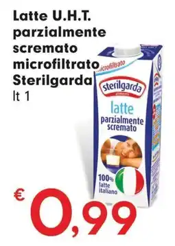 DeSpar Express Latte U.H.T. parzialmente scremato microfiltrato Sterilgarda offerta
