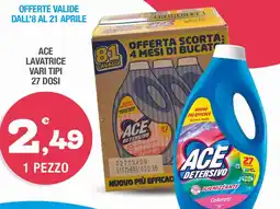 Splendidi e Splendenti Ace lavatrice offerta