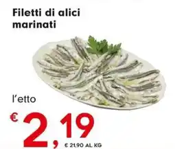 DeSpar Express Filetti di alici marinati offerta