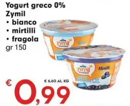 DeSpar Express Yogurt greco 0% Zymil offerta