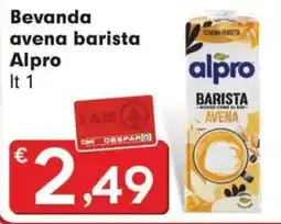 DeSpar Express Bevanda avena barista Alpro offerta