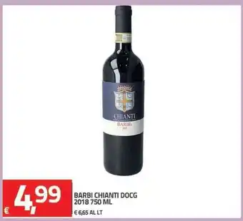 TuoDi Barbi Chianti Docg 2018 750ml offerta