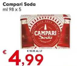 DeSpar Express Campari Soda offerta