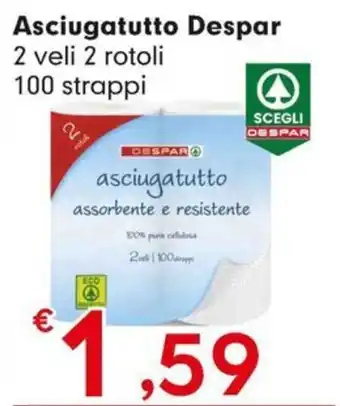 DeSpar Express Asciugatutto Despar offerta