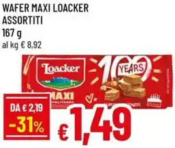 A&O Wafer maxi loacker ASSORTITI offerta