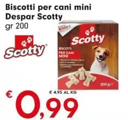 DeSpar Express Biscotti per cani mini Despar Scotty offerta