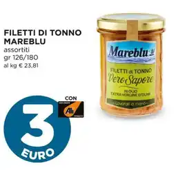 Alì Supermercati Filetti di tonno MAREBLU offerta