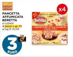 Alì Supermercati Pancetta affumicata BERETTA offerta