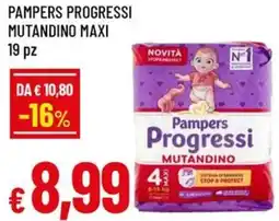 A&O Pampers progressi mutandino maxi offerta