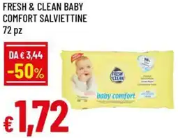 A&O Fresh & clean baby comfort salviettine offerta