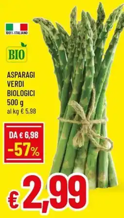 A&O Asparagi verdi biologici offerta