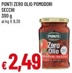 A&O Ponti zero olio pomodori secchi offerta