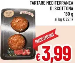 A&O Tartare mediterranea di scottona offerta