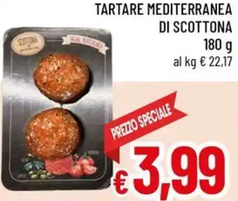 A&O Tartare mediterranea di scottona offerta