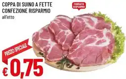 A&O Coppa di suino a fette confezione risparmio offerta