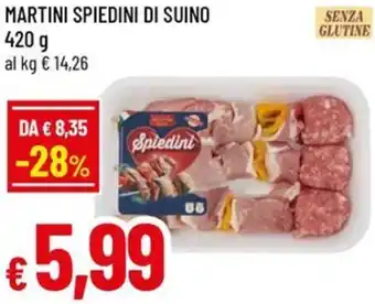 A&O Martini spiedini di suino offerta