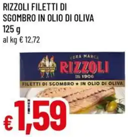 A&O Rizzoli filetti di sgombro in olio di oliva offerta