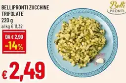 A&O Bellipronti zucchine trifolate offerta