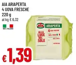 A&O Aia ariaperta 4 uova fresche offerta