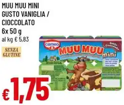 A&O Muu muu mini gusto vaniglia / cioccolato offerta