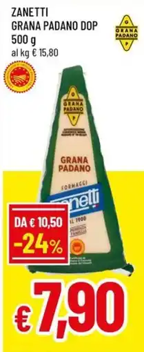 A&O Zanetti grana padano dop offerta