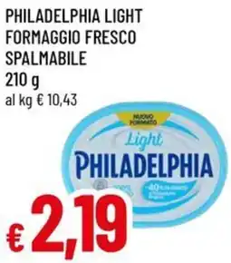A&O Philadelphia light formaggio fresco spalmabile offerta