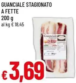 A&O Guanciale stagionato a fette offerta