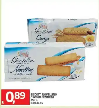 Gentilini Biscotti Novellini/Osvego 250g