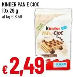 A&O Kinder pan e cioc offerta