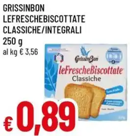 A&O Grissinbon lefreschebiscottate classiche/integrali offerta