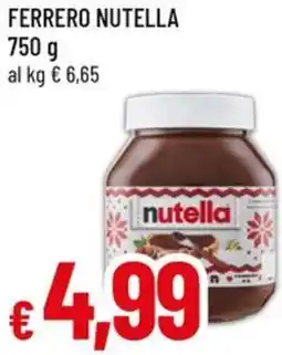 A&O Ferrero nutella offerta