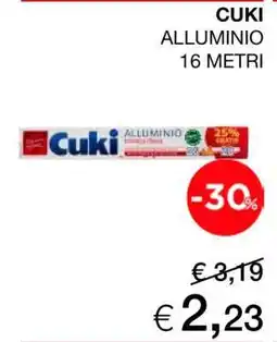 Coop Cuki Alluminio offerta