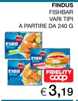 Coop FINDUS offerta