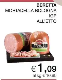 Coop BERETTA MORTADELLA BOLOGNA IGP ALL’ETTO offerta