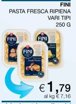 Coop FINI Pasta Fresca Ripiena vari tipi offerta