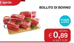 Coop BOLLITO DI BOVINO offerta
