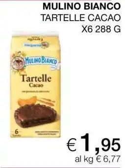 Coop MULINO BIANCO TARTELLE CACAO offerta