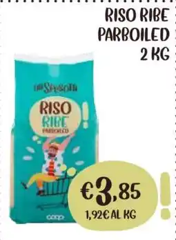 Coop RISO RIBE PARBOILED 2 KG offerta