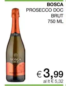 Coop Bosca Prosecco DOC Brut offerta